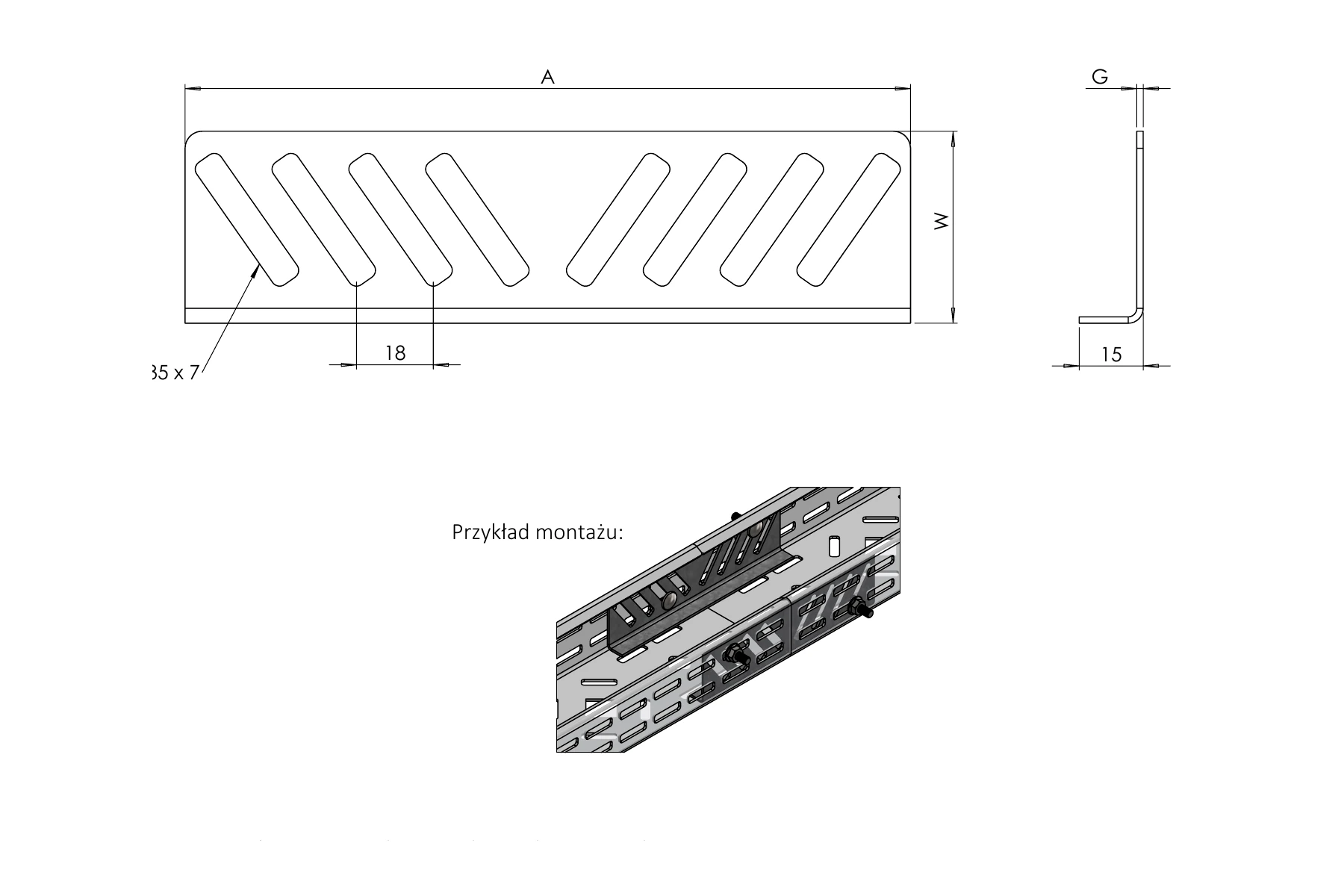 Cable Tray Connector LKO1-50/1,0 - image 2