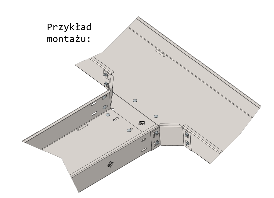 Trójnik dostawny system ciężki TDKOSC - Zdjęcie 2