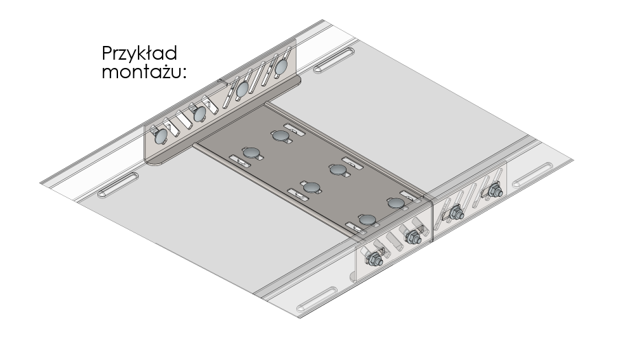 Blacha łącznikowa system ciężki BLLSC - Zdjęcie 2