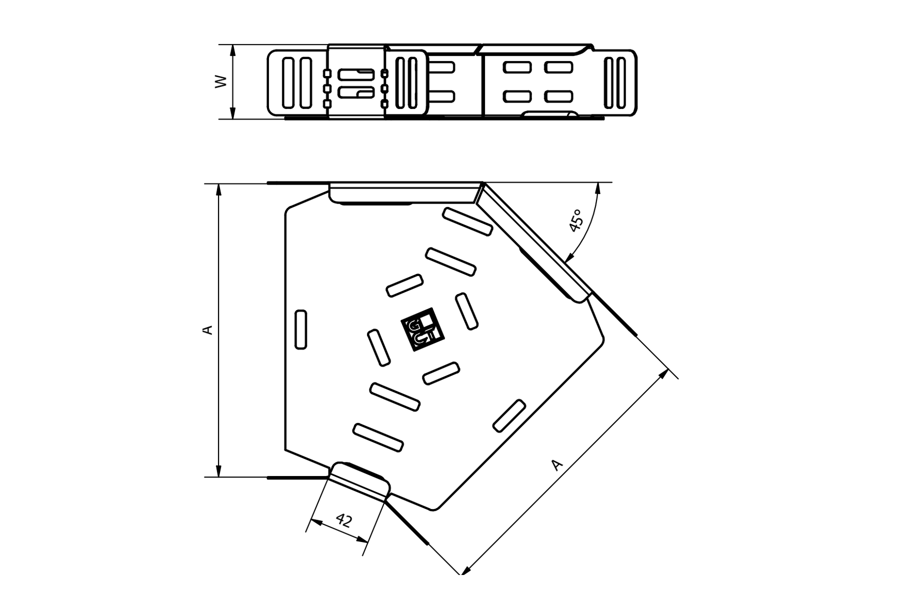 Bogen ZK45° - Foto 1